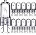 G9 halogenlampor, 230V, 10-pack 42W 42W_max 42W