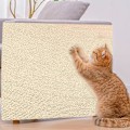 Miniatyrbild 7 av 8: Kattklösmatta Självhäftande, Skydd mot Klös på Soffa, Vägg & Dörr (Khaki, 30x100cm)