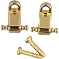 Miniatyrbillede 7 af 8: Guitar String Retainer, Tree Standard Roller String Guides Metal Elektrisk Gitarr String Guide Retainer Byte (Guld) Guld