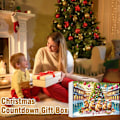 Miniatyrbild 4 av 8: Kapibara Adventskalender, Akryl Juldekorationer för Julen 2024 Style two