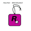 Pikkukuva 1 / 7: Trend Car Doft R Stjärn Bil Långvarig Aromaterapi Doft Styck Nätverk Röd Hängande Dekoration Bil Deodorisering RoseRed-WildBluebell