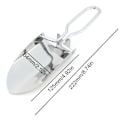 Miniatyrbilde 3 av 5: Rustfritt Stål Hage Folding Spade, Lett Mini Folding Hage Spade, Praktisk Camping Spade, for Gardeni