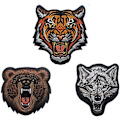 Miniatyrbild 1 av 4: Emblem Badge Haken och Slinga Patch för Ryggsäck Basebollkeps Jackor