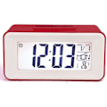 Miniatyrbild 1 av 5: Litthing Digital väckarklocka Digital LED-klocka Väckarklocka Datum Temperatur Snooze 8 Music Sleep Batteridriven (röd)