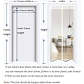 Miniatyrbillede 5 af 6: Anti-insekt automatisk lukkende magnetisk myggenet 100x210cm (39x83tommer)
