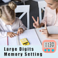 Miniatyrbilde 4 av 4: 2-pakks klasseromtimer for barn - Digital timer - Rosa Pink White 1