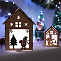 Miniatyrbilde 4 av 4: 4-pakke 20 fot LED-lyslenker, Batteridrevet, Vanntette, 8 Moduser for Fester, Kald Hvit 4 pack cool white