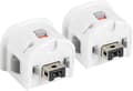 2 st Motion Plus Adapter Sensor för Wii Remote, Motion Plus Adapter Accelerator Ersättning för Wii Motion Plus Adapter—max White