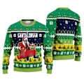 Miniatyrbild 1 av 5: The Mandalorian Santalorian och Baby Yoda Fula Tröja Star Wars God Jul Herrar Sweatshirt Höst Vinter Dam Pullover stil 6 style 6 XL