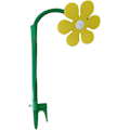 Miniatyrbillede 2 af 8: Blomstersprinkler til store områder, nem at installere med slangetilslutning, velegnet til havevanding, gul sprinkler Gul