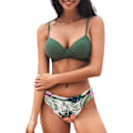 Miniatyrbild 2 av 5: Dam Thong Set, Sage Green, Strand, Inomhus Simning, L