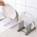 Pikkukuva 2 / 10: st Creative Plastskål Tallrikställ Lock Köksmaterial Dräneringsställ white
