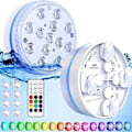 Miniatyrbillede 1 af 5: Pool Badekar Lys Syv Farver 13 Lys 8.5cm-13lights-21keys 1 light + 1 remote control