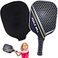 Miniatyrbild 1 av 8: Pickleball Racket Set, Halksäkra Strandsporteracketer för Träning