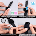 Miniatyrbild 6 av 7: 1-5st Mjukt Härdat Glas För Huawei Klocka Gt3 Gt2 Pro Gt2e 42Mm 46Mm Skärmprotei För Huawei Watch Fit 2 Skyddsfilm. 3pcs Watch GT 3 46mm