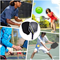 Miniatyrbild 6 av 8: Pickleball Racket Set, Halksäkra Strandsporteracketer för Träning