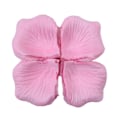 Miniatyrbilde 1 av 5: 1200 stk/12 poser attraktive kunstige roseblader bred applikasjon non-woven stoff realistiske DIY falske blomsterblader for bryllup Jikaix Lyse Rosa Light Pink