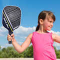 Miniatyrbild 5 av 8: Pickleball Racket Set, Halksäkra Strandsporteracketer för Träning