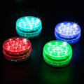 Miniatyrbillede 4 af 5: Pool Badekar Lys Syv Farver 13 Lys 7CM-10 Lamps-24 Keys 1 light + 1 remote control