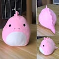 Pikkukuva 9 / 10: 20-25 cm Squishmallow Pehmotyyny striped hat santa