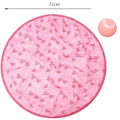 Miniatyrbild 5 av 6: Intelligent elektrisk självrullande kattleksaksboll, automatisk 360 graders rullande boll, kattleksak elektrisk kattboll med LED-ljus-WELLNGS rosa set pink set
