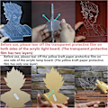 Miniatyrbillede 2 af 5: Usb Anime Manga Neferpitou Figur 3d Led-lampe Soveværelse Dekoration Sengelampe Bedst Til Børn/Venner Gaver Lava Base Neferpitou