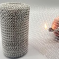 Miniatyrbilde 3 av 8: Rustfritt stålnett rull - Dobbeltlags trådnett for hage, bur og skadedyrbeskyttelse 127mm x 10m