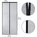 Pikkukuva 4 / 5: (90 X 210 Cm)Vp Magnet Myggnät Dörr, insektsnät Balkong Doo