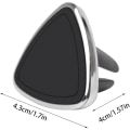 Miniatyrbilde 3 av 5: CQBB magnetisk telefonholder for ventilasjonsgitter | Handsfree mobiltelefonholder for bil - sklisikker biltelefonholder for vuggetelefon