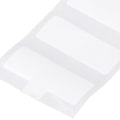 Pikkukuva 7 / 8: 3 rullaa itseliimautuvaa lämpöpaperia läpinäkyvällä tulostuksella, helposti irrotettava valkoinen lämpökuittipaperi pienyrityksille kotona (50 * 20 mm) 50*20 mm