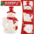 Miniatyrbilde 3 av 8: LED Keramisk Lyshus Lysestake, Katt-Tema Te Lys Holder for Julepynt (Stil A) Style A