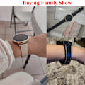 Miniatyrbillede 6 af 6: Læder Smart Watch Rem Til HUAWEI WATCH GT 4 41mm/Garmin Venu 3S/Venu 2S Rem Rose Gold Spænde 18mm Rem Rem Læder Sort 18mm Universal