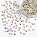 Pikkukuva 3 / 4: 14400 kpl Crystal AB -tasapintaisia timantteja DIY- käsitöihin, SS20, 4,6-4,8 mm Crystal AB SS20/14400pcs