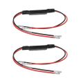 Miniatyrbillede 2 af 5: 2 stk. DC 12V cementmodstand til motorcykel LED blinklys Blinklys Motorcykeltilbehør