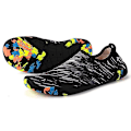 Pikkukuva 1 / 3: Unisex Vuxen Snabbtorkande Barfota Strandskor Pool Simma Dykning Surf Aqua Sko Vatten black 40 black 40