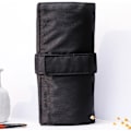 Miniatyrbilde 6 av 8: Resesminkbørsteholder, børsteveske | Roll up Makeup Brush Organizer - Oppbevaringsveske for kosmetiske børster, artistveske, kosmetikkposer for kvinner