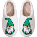 Miniatyrbilde 1 av 8: Koselige Julesko for Kvinner og Menn, Elgdesign Green Dwarf I 42/43 EU