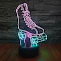 Miniatyrbilde 7 av 10: Rulleskridsko LED 3D Illusion Nattljus USB Hjulskridsko S