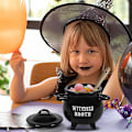Miniatyrbillede 3 af 8: Heksekeddel Skål | Sort Keramisk Suppegryde til Halloween og Fester