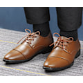 Miniatyrbillede 4 af 4: Voksbehandlede Runde Snørebånd 3/32\", Tynde Dress Snørebånd til Mænd/Kvinder, Mørkebrun/Brun, 45\" Dark Brown Brown Yellowish-brown 45"-3 Pairs
