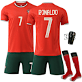 Miniatyrbilde 1 av 2: 25-26 Portugal Fotballdrakt #7 Ronaldo Treningsdrakt Number7 Hjemme Number7 Hjemme Number7 Home L