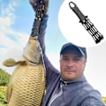 Pikkukuva 3 / 8: Kalastuspihdit ja varustejärjestäjä, kestävä kalankäsittelytyökalu, koukun poisto Black