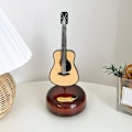 Miniatyrbillede 6 af 7: Musikkasser til piger \2013 Klassisk grammofon nostalgisk æske, Mors dags dekoration Gitarrspeldosa