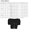 Miniatyrbillede 3 af 7: Kvinde Volang Kortærmet Binde Ryg Beskåret Skulderbluse Sort XL black XL