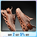 Miniatyrbilde 2 av 7: Komfortable sneakers for menn - Pustende joggesko for menn - Mesh sportssko - Waling sneakers