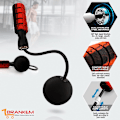 Miniatyrbild 3 av 5: Viktad hopprep No Line Speed Rope För Fitness Workout för graffiti red red ball red rope graffiti red red ball red rope