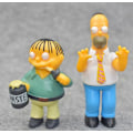 Miniatyrbilde 2 av 7: 14-pakning Simpsons familiefigurer