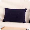 Miniatyrbild 5 av 5: 2 x Blue Inflatable Pillow Camping Travel Soft Inflation-AD4-