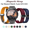 Pikkukuva 2 / 7: Magneettulukko Silikonranneke Huawei Watch 3 pro GT3 GT2 42mm 46mm Mi Watch S1 Pro/ Watch 2 20mm 22mm Vyö Ranneke vaaleanpunainen Mi Watch Color 2