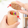 Miniatyrbilde 3 av 8: Treleker for fargesortering | Sansestimulerende matchspill for småbarn og førskolebarn